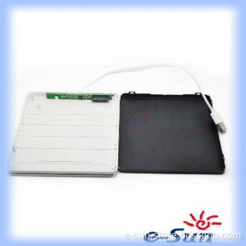 Slot in Ultra Slim SATA DVD Drives USB2.0/3.0 Case with 9.5mm-height
